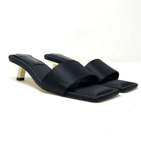 Good American Kickstand Slide Sandal Mules Black Size 6.5 GA117K-X - Picture 10 of 10